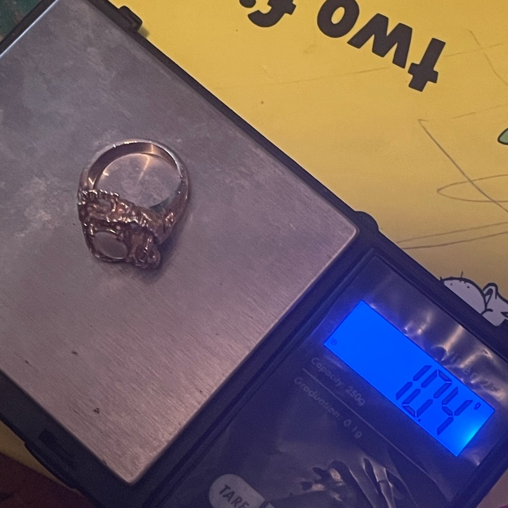 14k solid gold ring - Picture 6 of 8